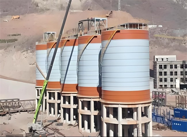 民和高架钢板仓