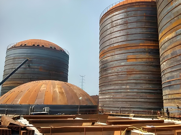 民和焦粉钢板仓